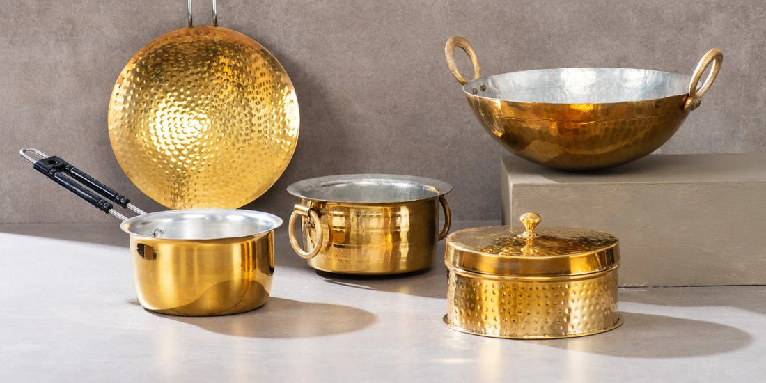 Beauty and Benefits of Brass Cookware with Authentic Hub