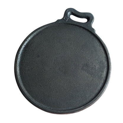 Non-Stick Cast Iron Dosa Tawa with Free Ladle | Induction Base Pan, Roti & Dosa Kallu