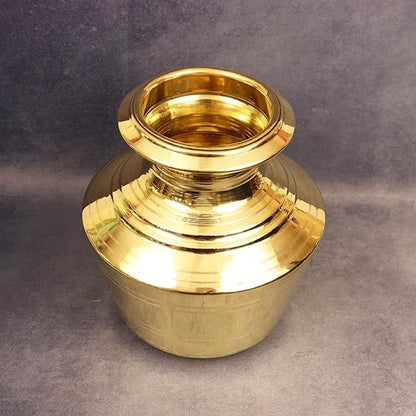 Brass Lota Elegance: Unique Water Pot, Exquisite Puja Kalash, Affordable Lota Price - Buy Online!