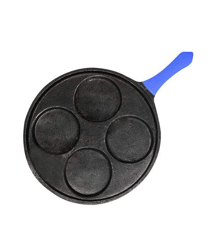 Handcrafted Cast Iron Appam Patra - Perfect Kuzhi Paniyaram, Paddu & Appe Maker Online